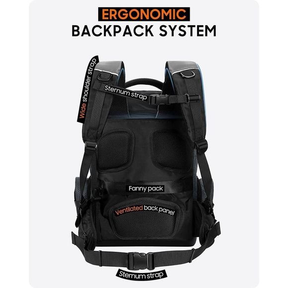 ROCCOPET Teal Dog Backpack Pet Carrier Hiking Camping Travel NWT - Picture 6 of 6